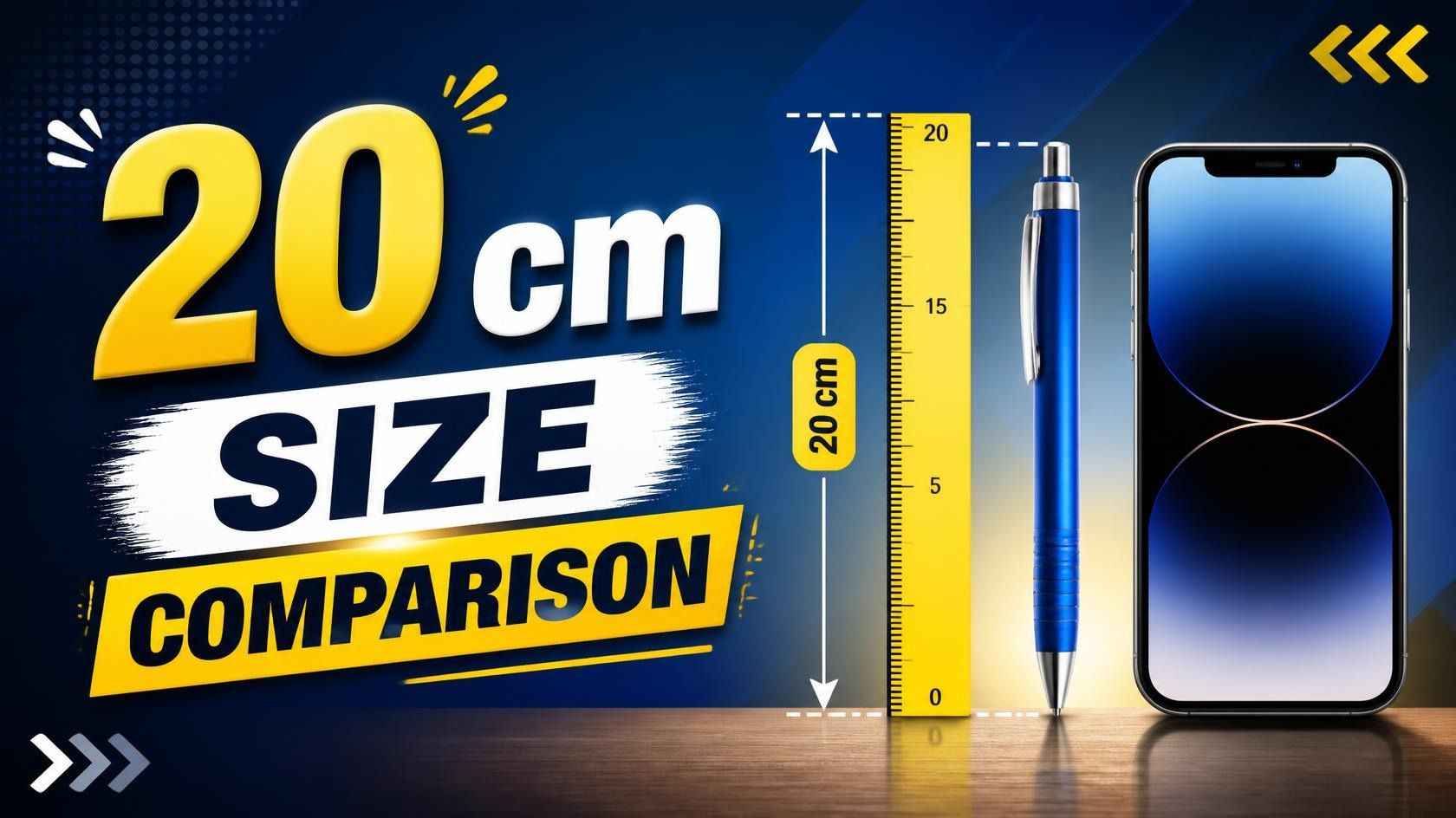 20 cm Size Comparison