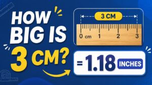 How Big Is 3 cm