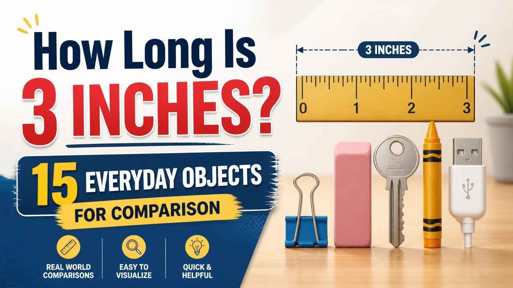 How Long Is 3 Inches