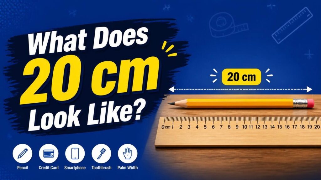 What Does 20 cm Look Like