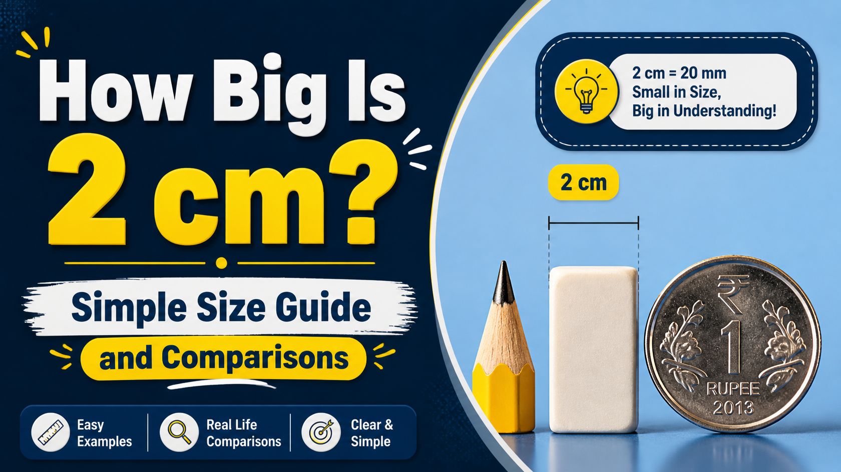 how big is 2 cm