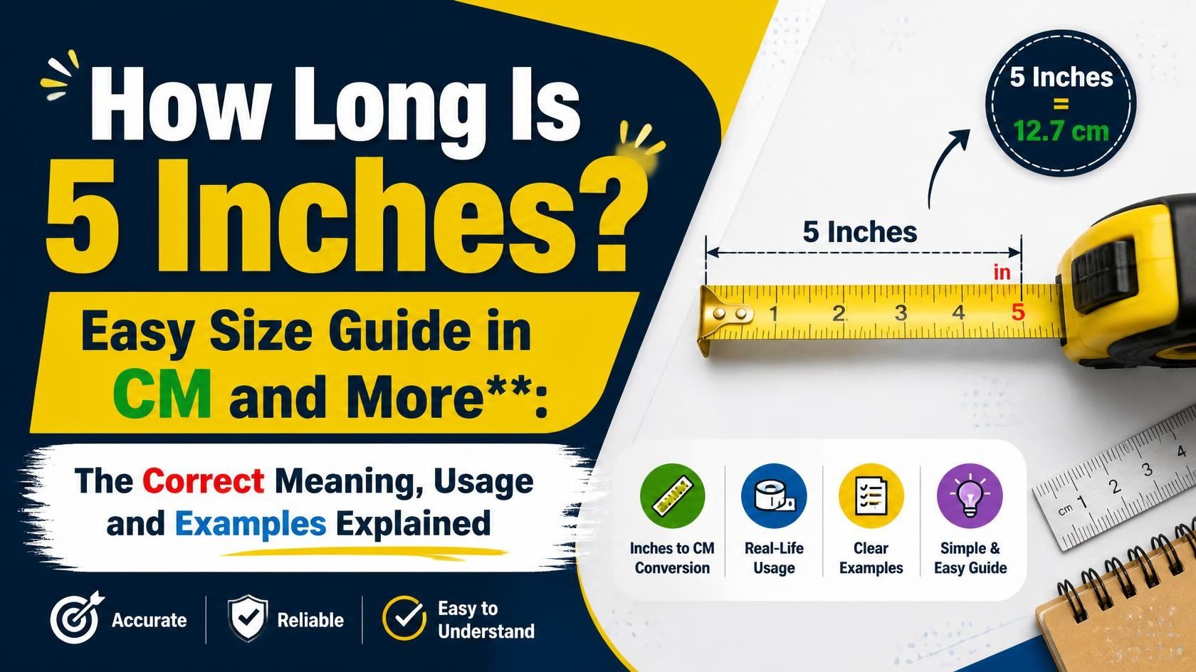 how long is 5 inches